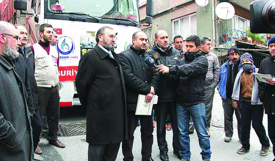 Öz Kevser Vakfı’ndan Suriye’ye Yardım