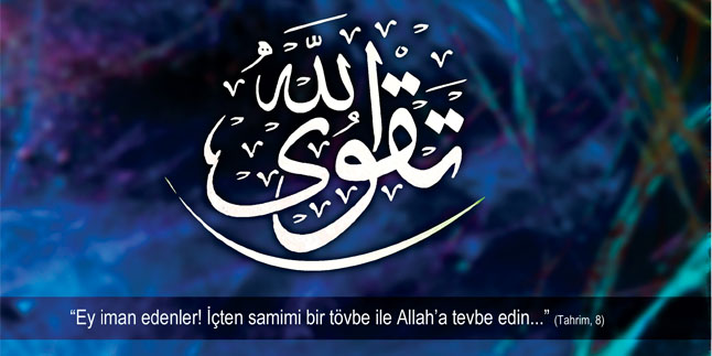 KAPAK / Takva Sahibi Kulların Sıfatı: Tevbeyi Geciktirmemek