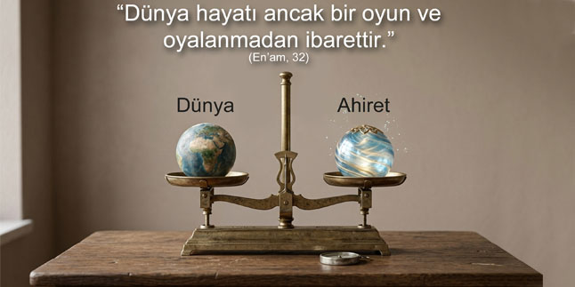 TOPLUM VE HİKMET / Dünya ve Ahiret Terazisi ve Denge